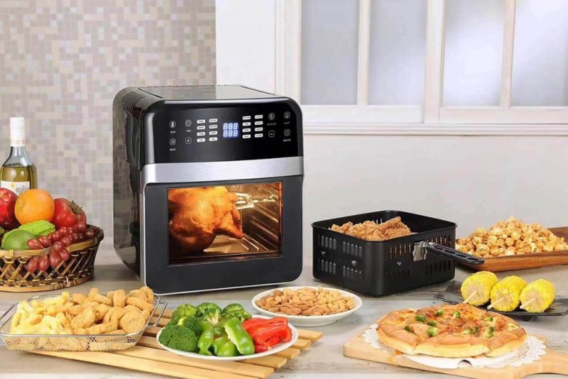 kitchen and table digital air fryer