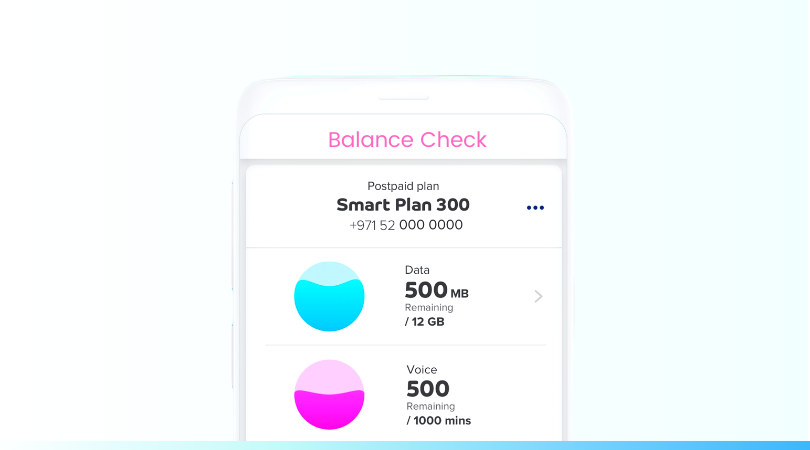 how to check balance in du postpaid business plan